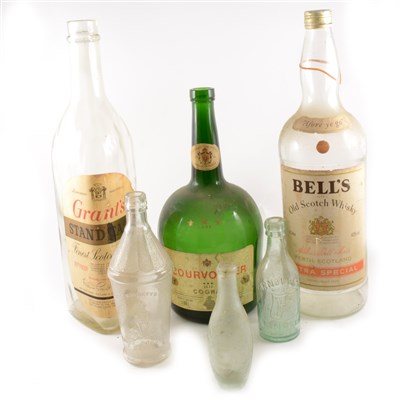 Lot 140 - Collection of empty bottles