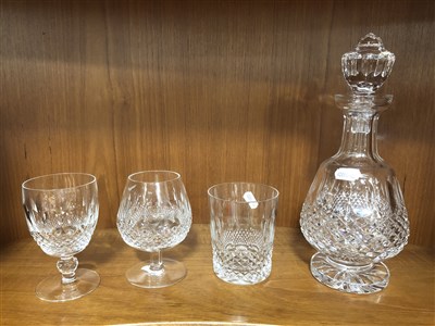 Lot 62 - Quantity of cut crystal glassware, including Royal Brierley and Waterford Wedgwood