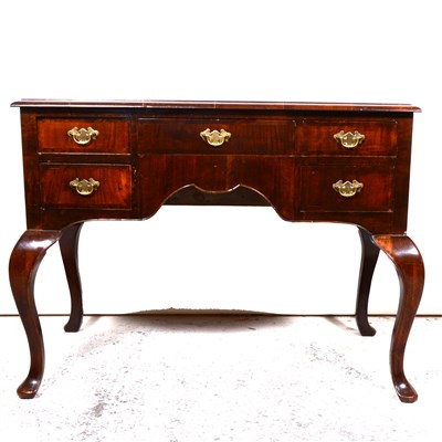 Lot 354 - Walnut lowboy, probably early 19th Century