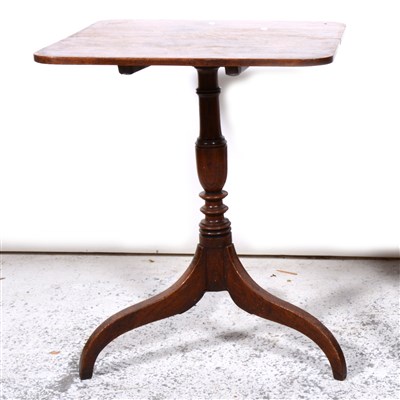 Lot 325 - Victorian oak tripod table