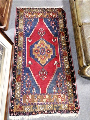 Lot 589 - Two Persian pattern rugs