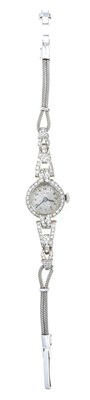 Lot 288 - Vertex - A lady's diamond cocktail watch