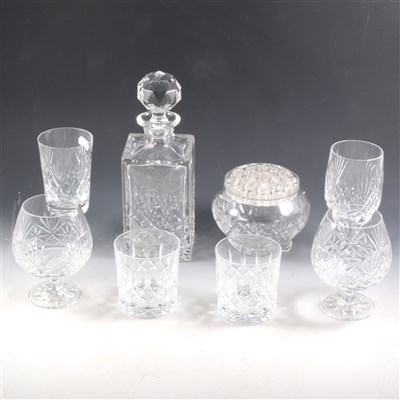 Lot 73 - A collection of crystal glassware, Tutbury, Waterford, Villeroy & Boch.
