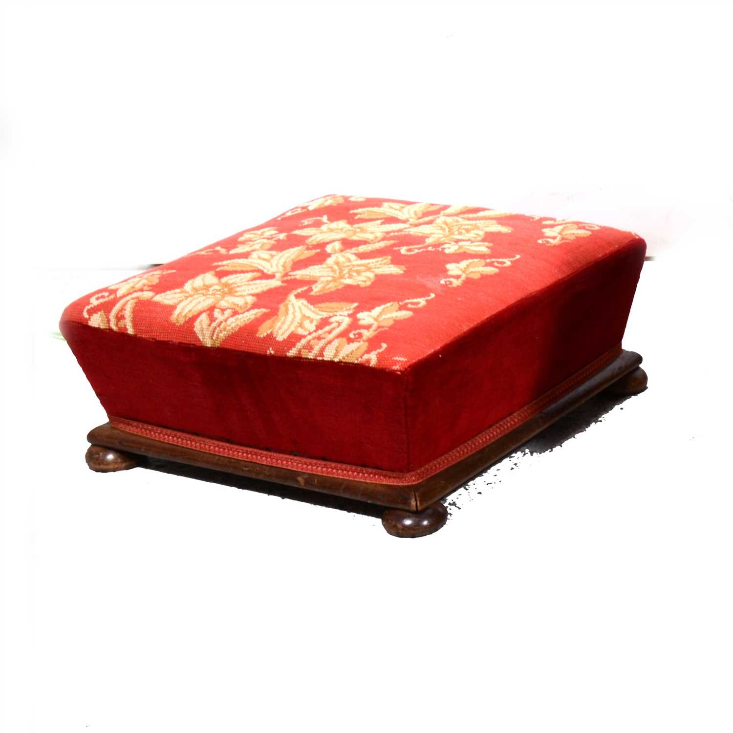 Lot 331 - Victorian footstool