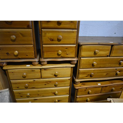 Lot 429 - Modern pine furniture