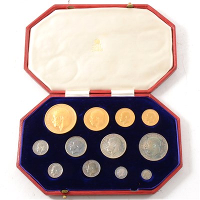 Lot 291A - A cased 1911 Specimen Coin Long Set