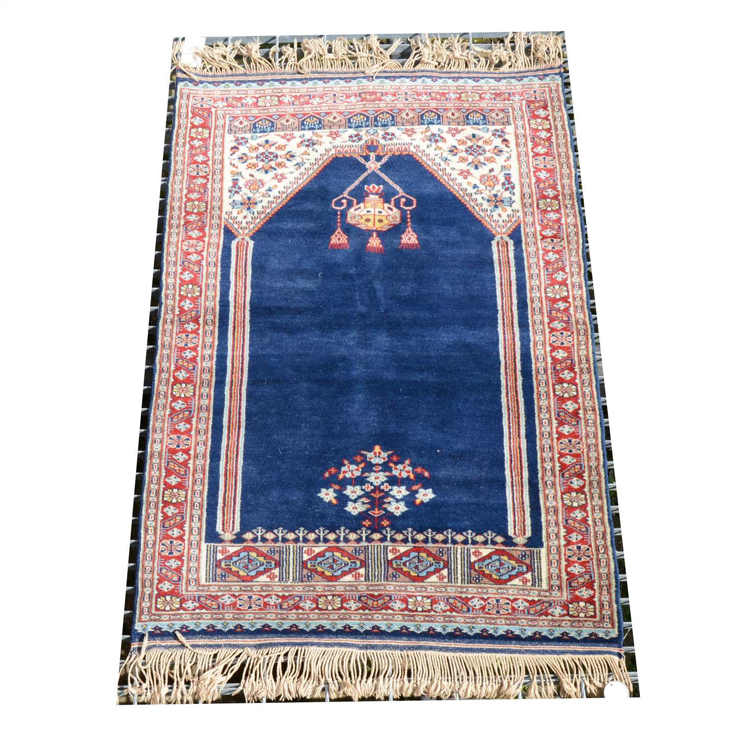Lot 644 A Turkish prayer rug