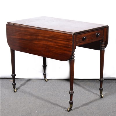 Lot 398 - An early Victorian mahogany Pembroke table