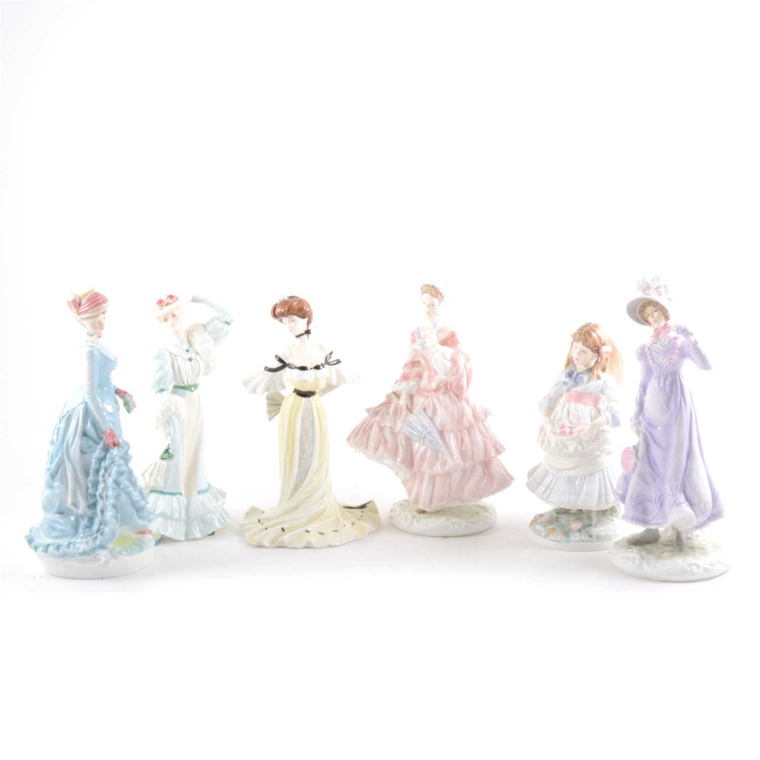 Lot 38 - Four Royal Worcester figurines, from the Victoria and Albert Museum Collection, and various others