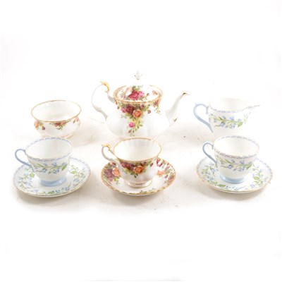 Lot 53 - Two part tea services, including Royal Albert, Old Country Roses