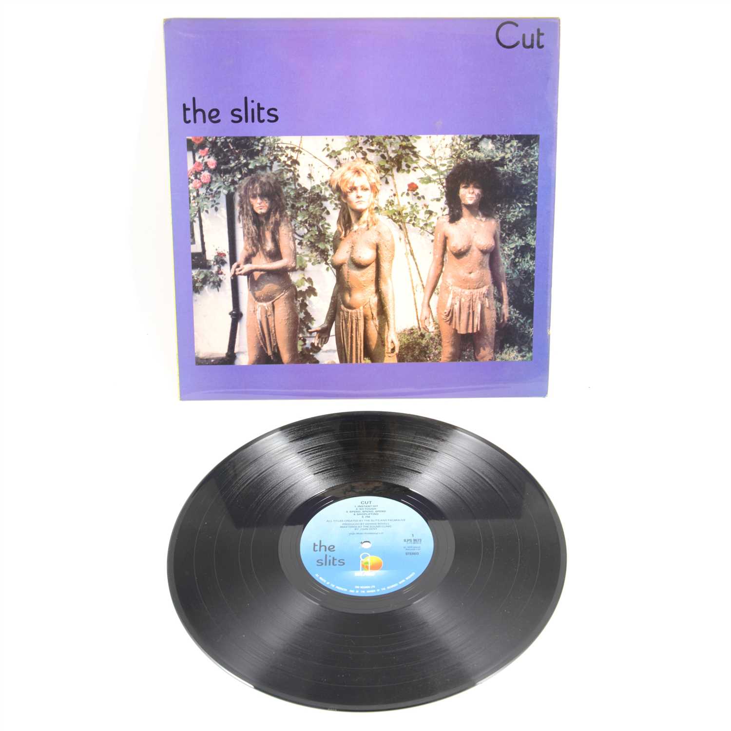Lot 677 - The Slits; Cut music LP vinyl record