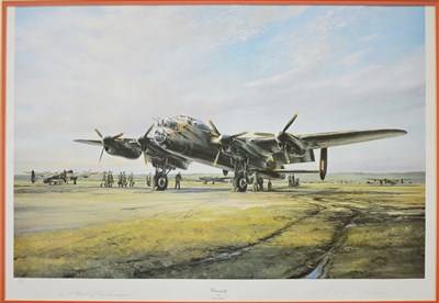 Lot 402 - After Robert Taylor, Crewing Up, signed limited edition print