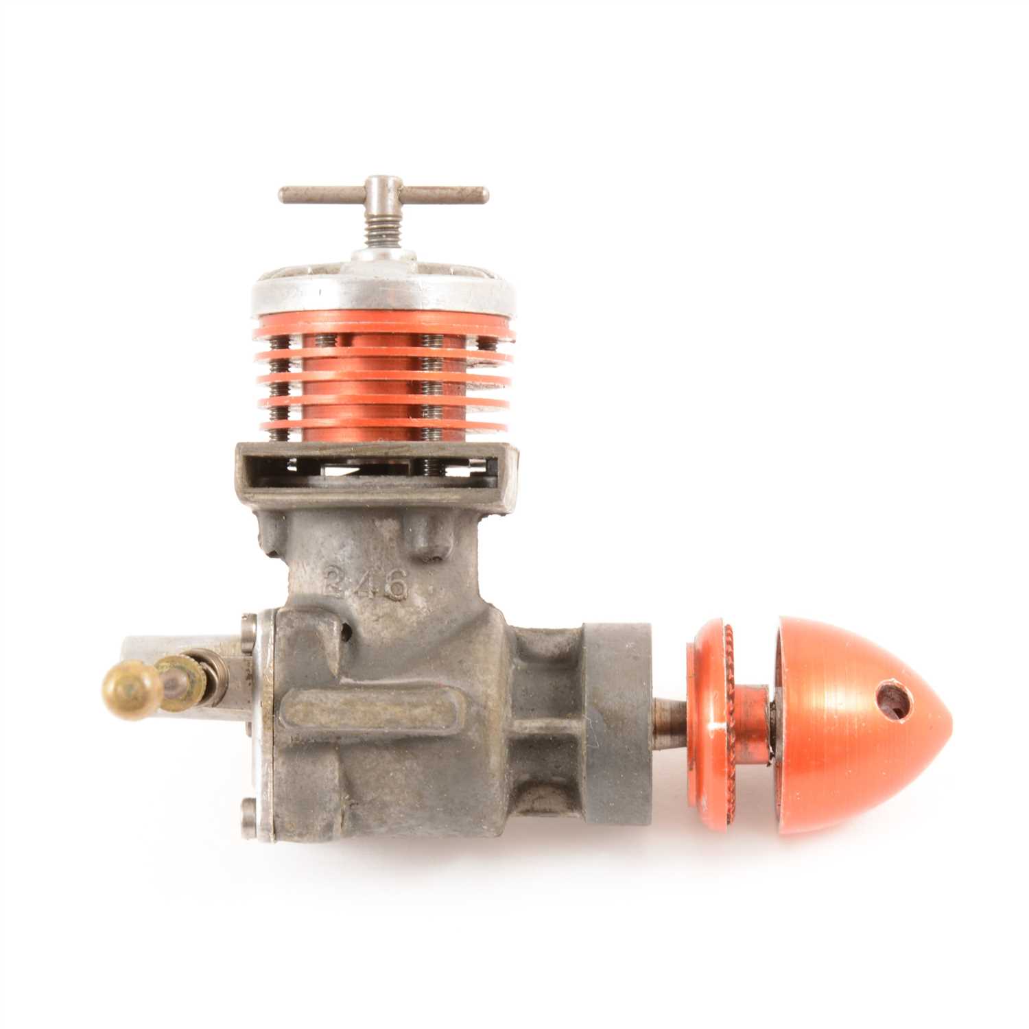 Lot 6 - ED RACER 2.5cc diesel MK2 with Folder