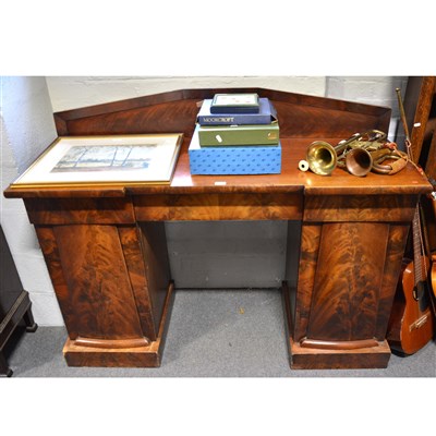 Lot 457 - A Victorian mahogany sideboard