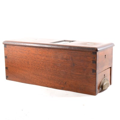 Lot 154 - A mahogany till drawer