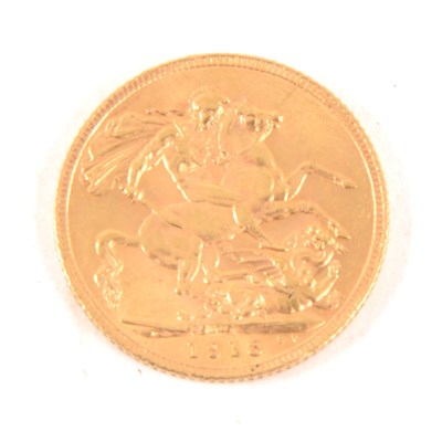 Lot 232 - 1918 full sovereign