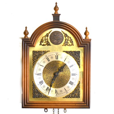 Lot 406 - A German wall clock