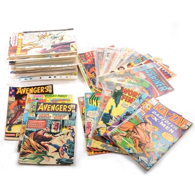 Lot 147 - Silver age comics; including Marvel, DC and other publishers, approximately 59 issues