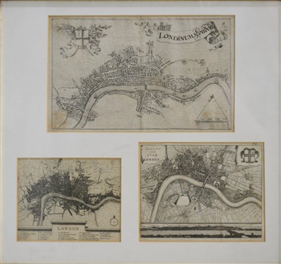 Lot 281 - The City of London as in Elizabeth's Time, engraved plan