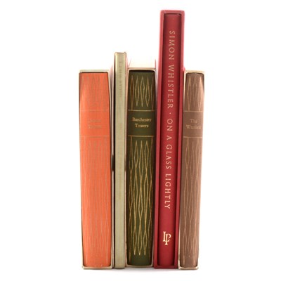 Lot 125 - Simon Whistler, On A Glass Lightly, Libarnus Press; and a number of Folio Society publications