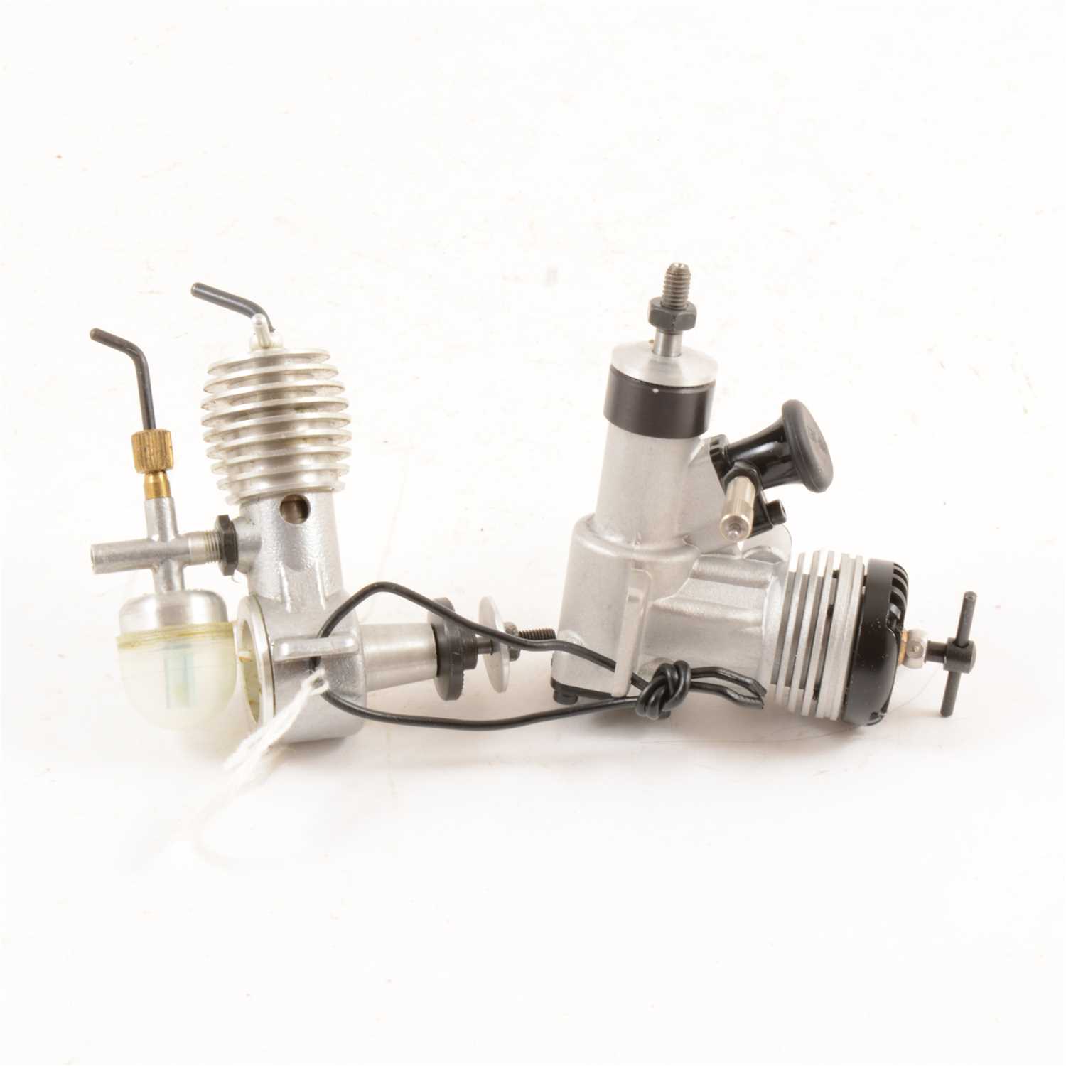 Lot 379 2 x MP JET diesels .061 with silencer and 06