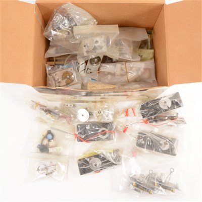 Lot 421 - Box containing TIMERS Engine cut-off, DT, 3&4 Function, and many TOMY type 30 plus.