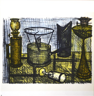 Lot 309 - After Bernard Buffet, Lamp Oil, lithograph