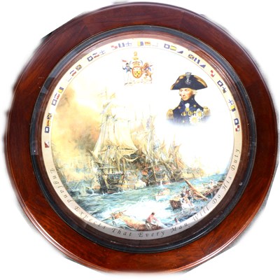 Lot 539 - The Trafalgar side table, for Danbury Mint, ...