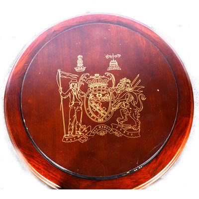 Lot 539 - The Trafalgar side table, for Danbury Mint, ...
