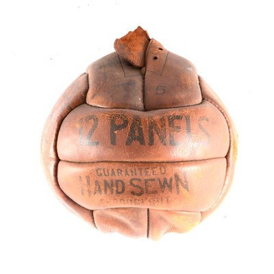 Lot 132 - Football Memorabilia: Arsenal FC, signed leather football, circa 1937