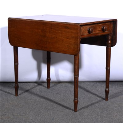 Lot 483 - A Victorian mahogany Pembroke table