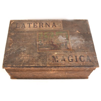Lot 126 - Early 20th Century Magic Lantern 'Laterna Magica', by G.C.Co