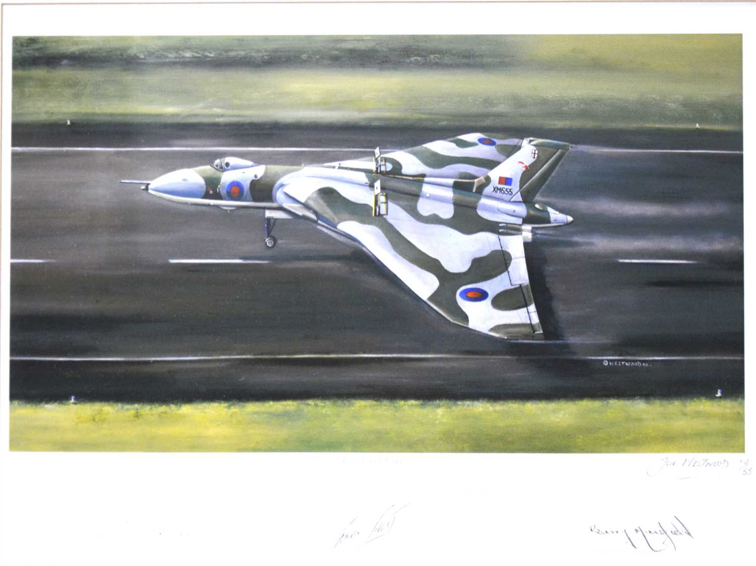 Lot 335 - Four limited edition signed prints, Royal Air Force interest
