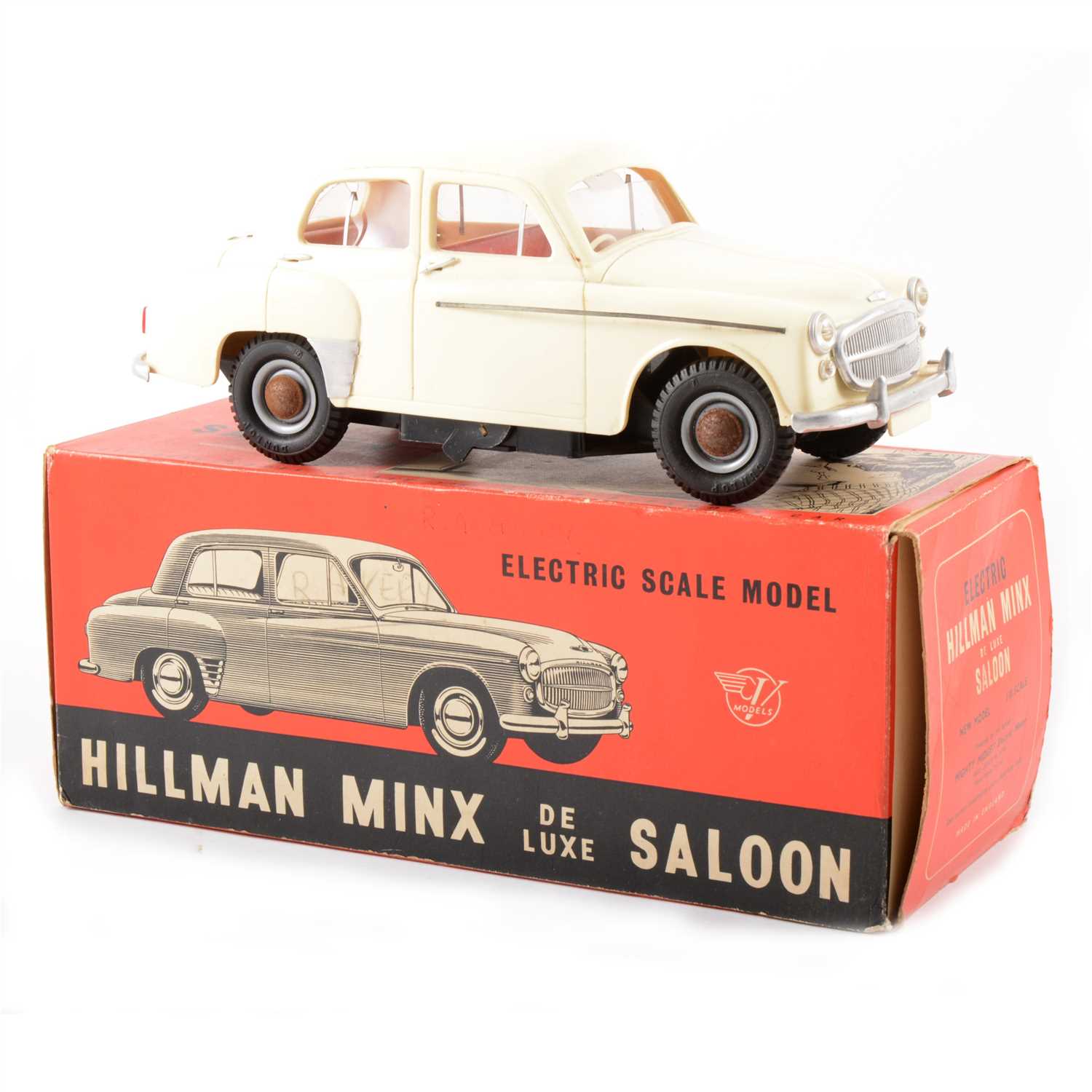 Lot 127 - Victory Industries model Hillman Minx de luxe Saloon plastic model, boxed