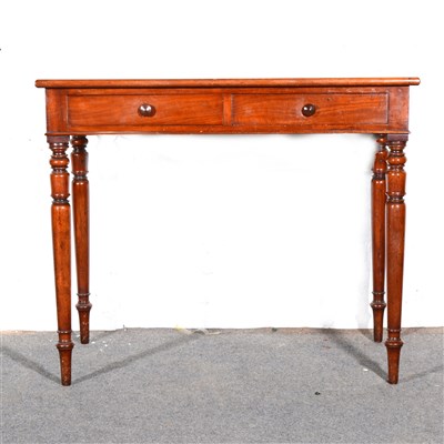 Lot 389 - Victorian mahogany sidetable, by W. & C....