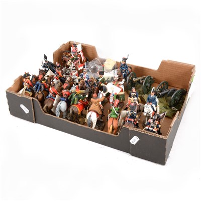 Lot 94 - Twenty Five Del Prado model soldiers; including equestrian figures