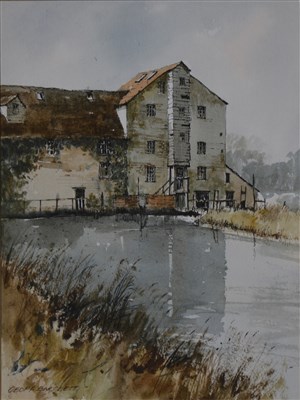 Lot 289 - Geoff Bartlett, The Mill at Bickton; and another work