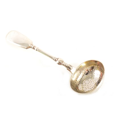 Lot 186 - A Russian silver sifting spoon., 1883