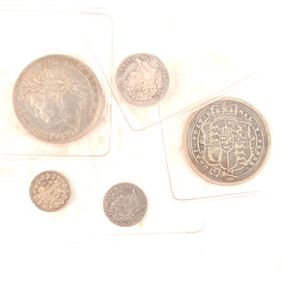 Lot 338 - George III silver shilling