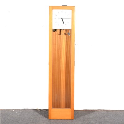 Lot 515 - Gent, beechwood cased master clock, ....