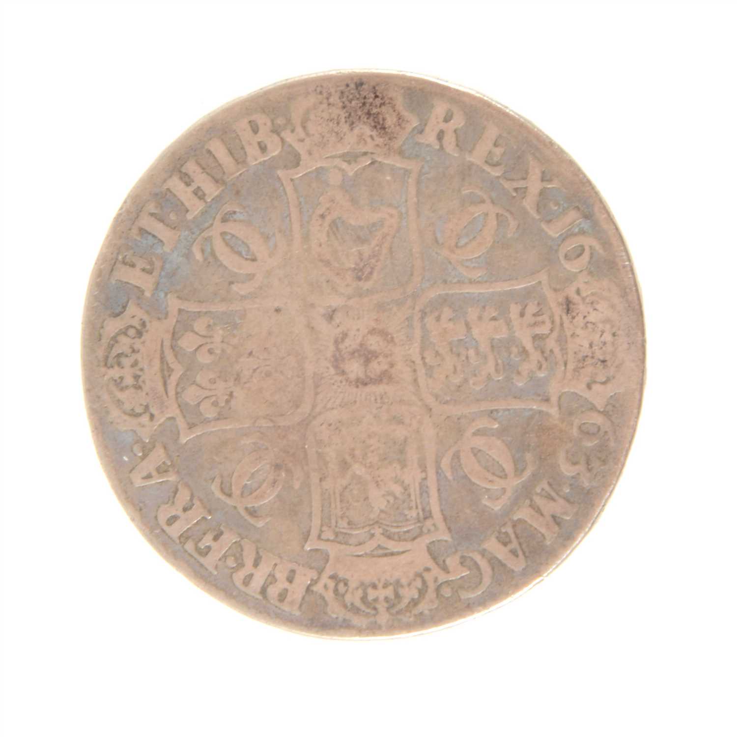 Lot 349 - Charles II silver crown