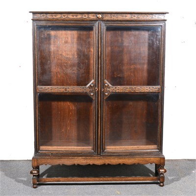 Lot 337 - Two china cabinets