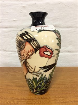Lot 50 - A design trial vase, by Philip Gibson for Moorcroft Pottery, 2017.