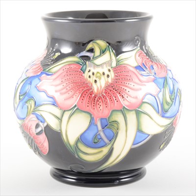 Lot 53 - An 'Anna Lily' colour variation, designed by Nicola Slaney for Moorcroft Pottery, 2017.