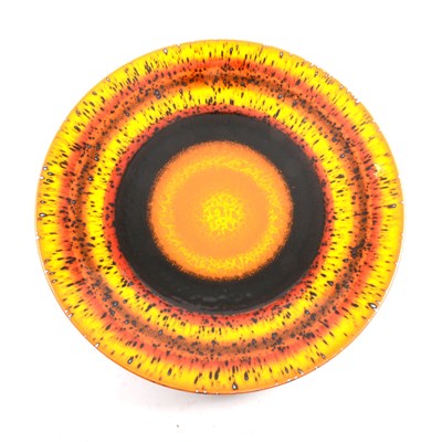 Lot 92 - Poole Pottery, 'The Planets' series, five limited edition chargers.