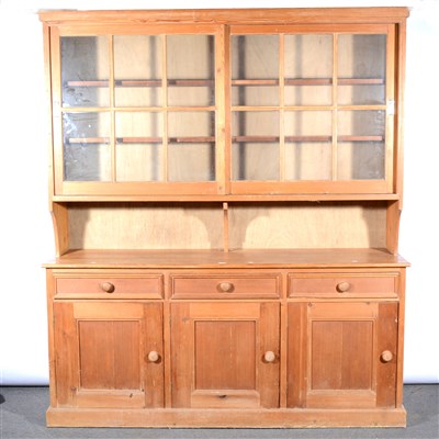 Lot 667 - A pine scullery dresser, ...