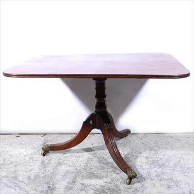 Lot 491 - Regency mahogany breakfast table