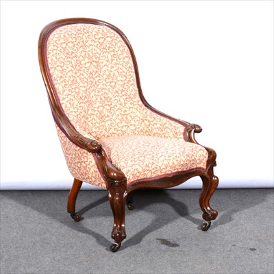 Lot 598 - Victorian easy chair