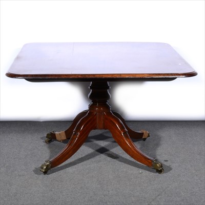 Lot 548 - George IV mahogany dining table