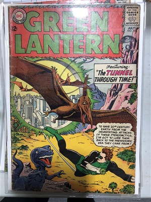 Lot 144 - Twelve Siver-age DC comics, including Aquaman, Justice League America and Green Lantern.